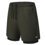 ActiveFit Men's Dri-Fit Shorts - Army Green